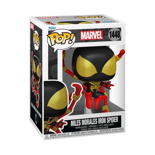 Funko Miles Morales (Iron Spider) Funko Pop! Marvel Vinyl Figure 1