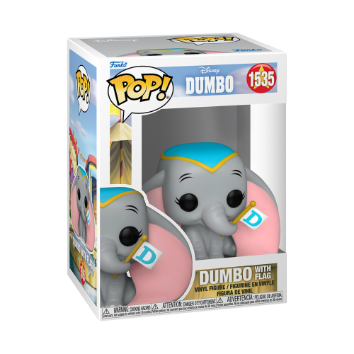 Funko Dumbo (with Flag) Funko Pop! Disney Vinyl Figure 1