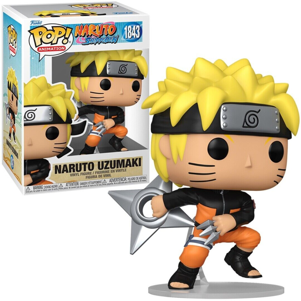 Funko Naruto Uzumaki (With Shuriken) Naruto Pop! Anime Vinyl Figure