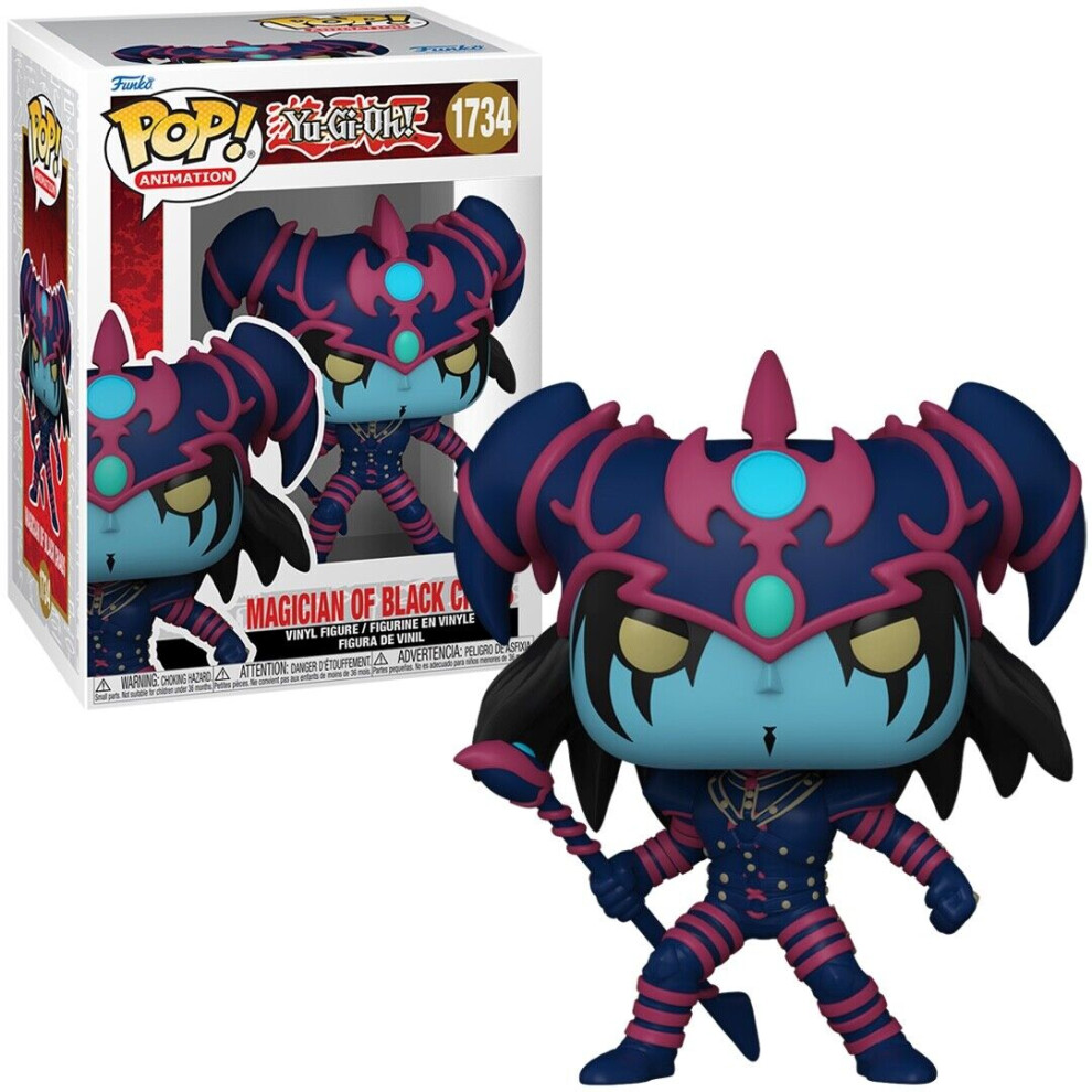 New Funko Magician Of Chaos Yu-Gi-Oh! Pop! Animation Vinyl Figure Black