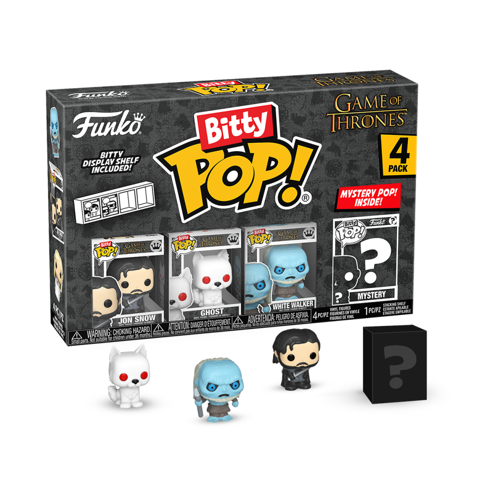 Funko Jon Snow 4-Pack Game Of Thrones Bitty Pop! Vinyl Figures