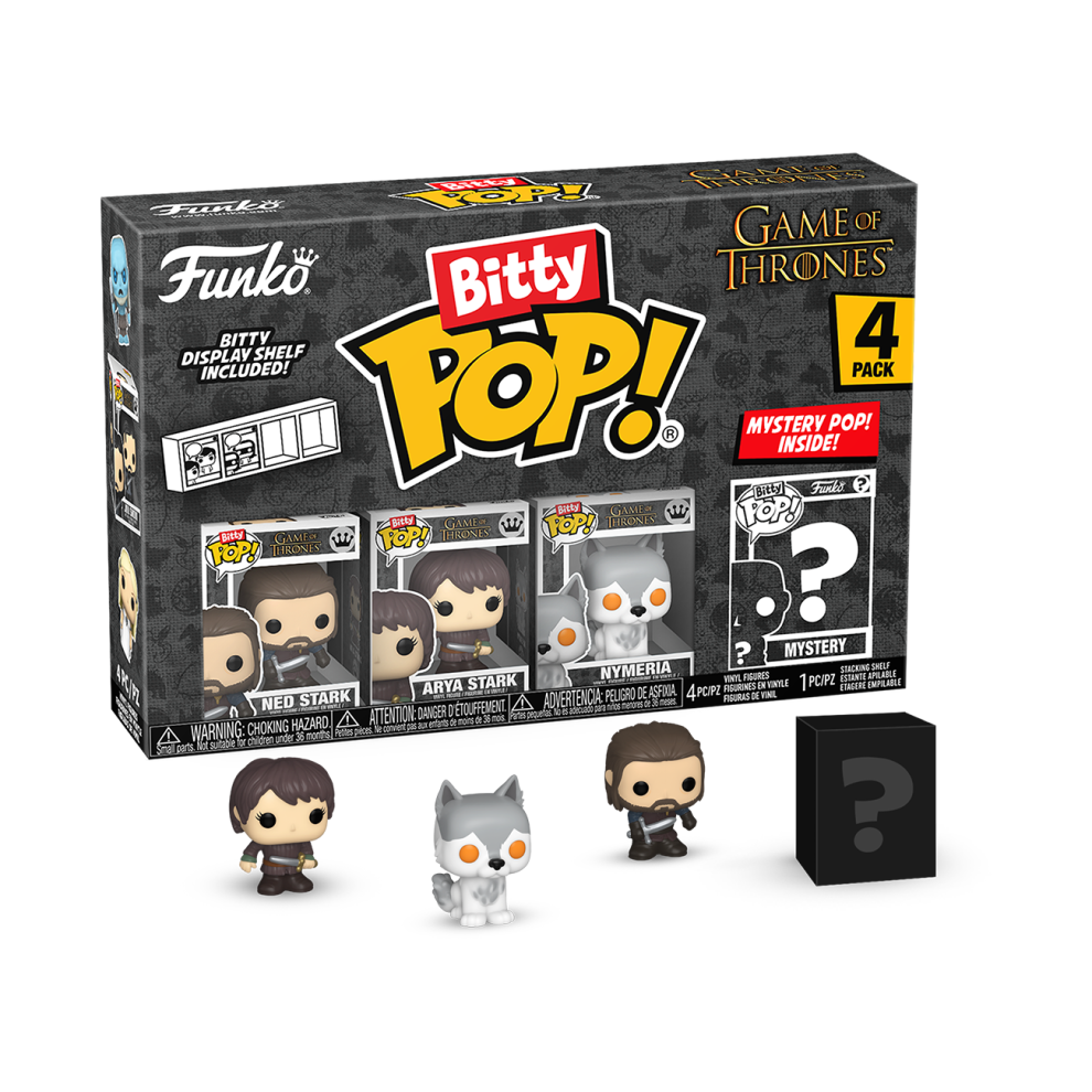 Funko Ned Stark 4-Pack Game Of Thrones Bitty Pop! Vinyl Figures