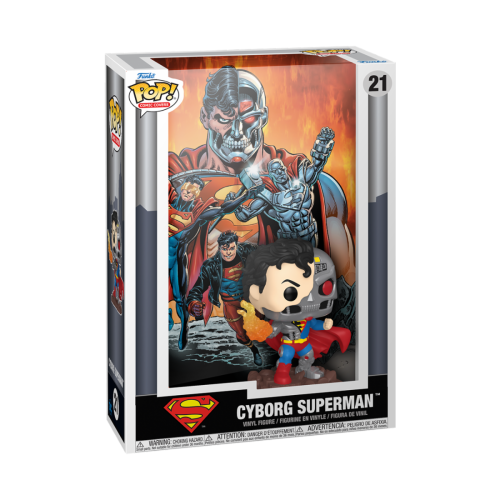 Funko Figurine Funko Pop Comic Cover DC Cyborg Superman 1