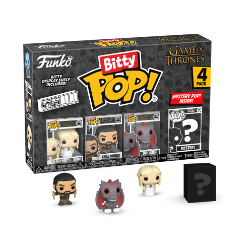 Funko Daenerys 4-Pack Game of Thrones Funko Bitty Pop! Vinyl Figures