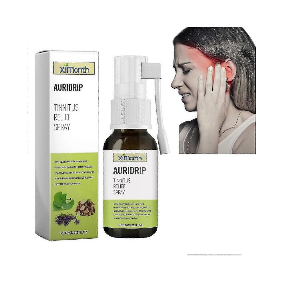 (2Pcs) Tinnitus Relief Spray, Ear Tinnitus Sprays, Tinnitus Relief for Ringing Ears, Ear Drops for Tinnitus, Ear Pain Relief, Ear Noise Spray