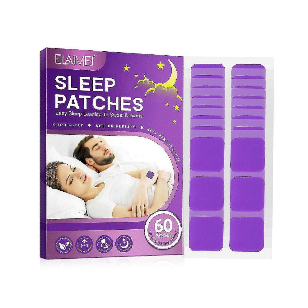 (60pcs) ELAIMEI Sleep Stickers Relieve Fatigue Help Sleep Improve Sleep Insomnia Body-3214146413007