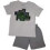 Minecraft Minecraft White and Grey Children's Short Pyjamas Size 10 1