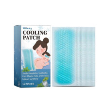 Wiieey Children's Antipyretic Paste Children's Body Care Mild Cool Cooling Summer Hydrogel Cooling Plaster