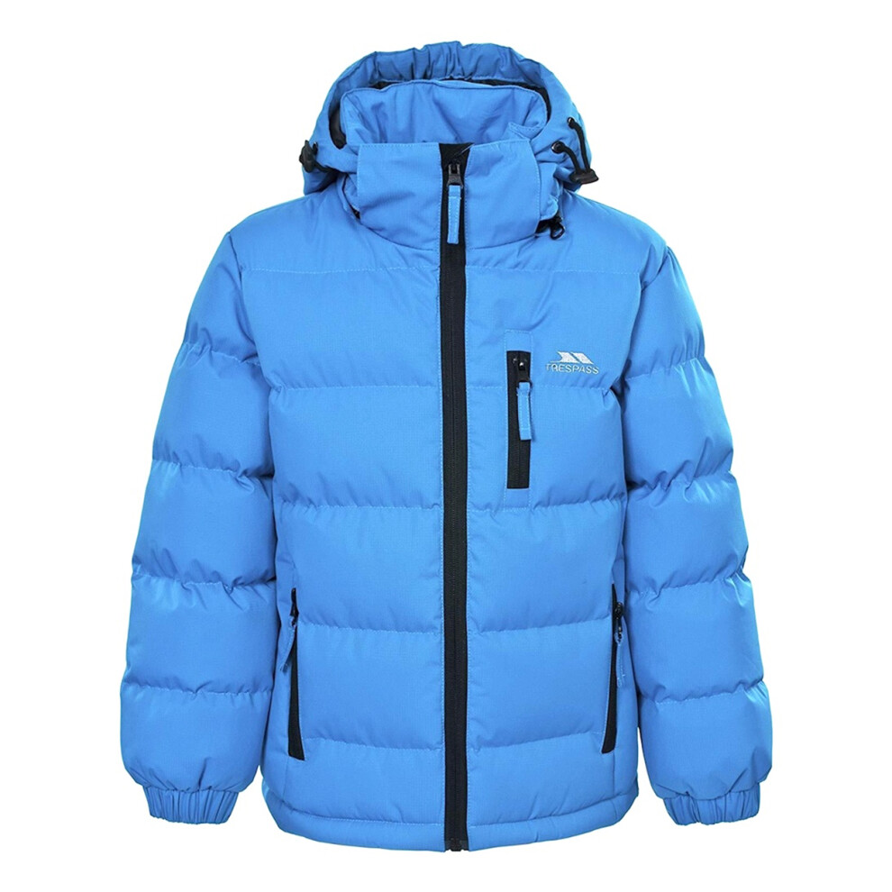 (9-10 Years, Ultramarine) Trespass Boys Figo Puffer Jacket
