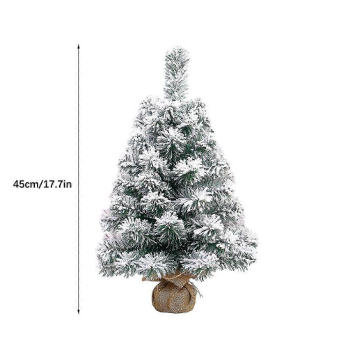 Mini Christmas Tree Plush Desktop Snow Tree Christmas Tree -60CM 2