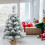 Mini Christmas Tree Plush Desktop Snow Tree Christmas Tree -60CM 4