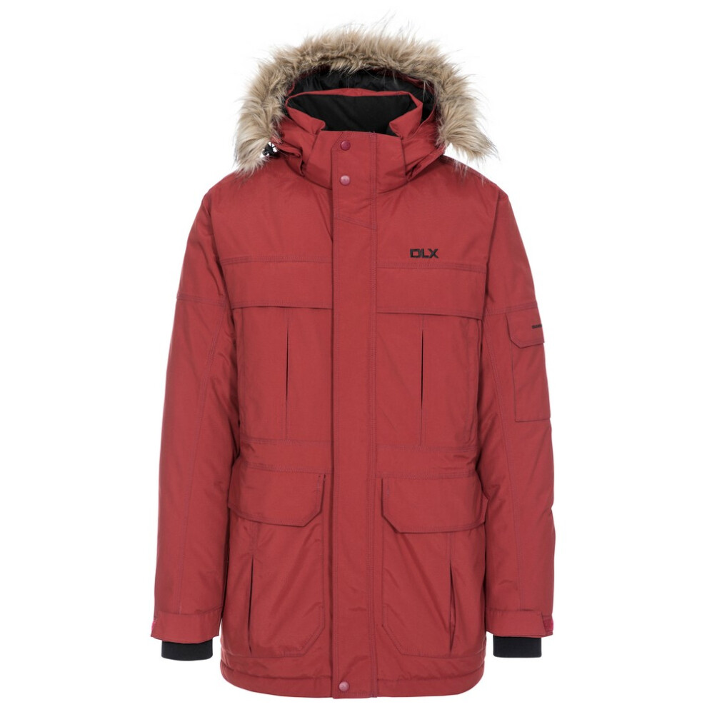 (M, Merlot) Trespass Mens Highland Waterproof Parka Jacket