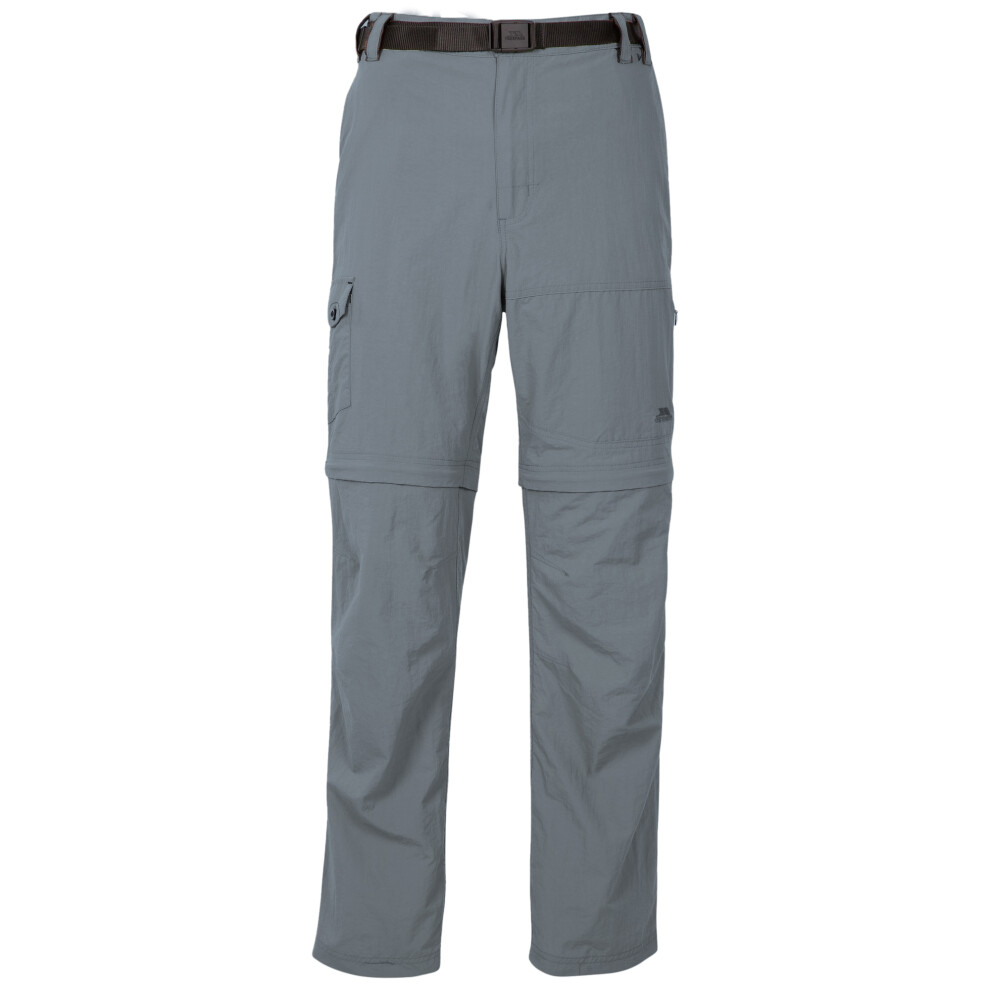 (S, Carbon) Trespass Mens Rynne Moskitophobia Hiking Trousers