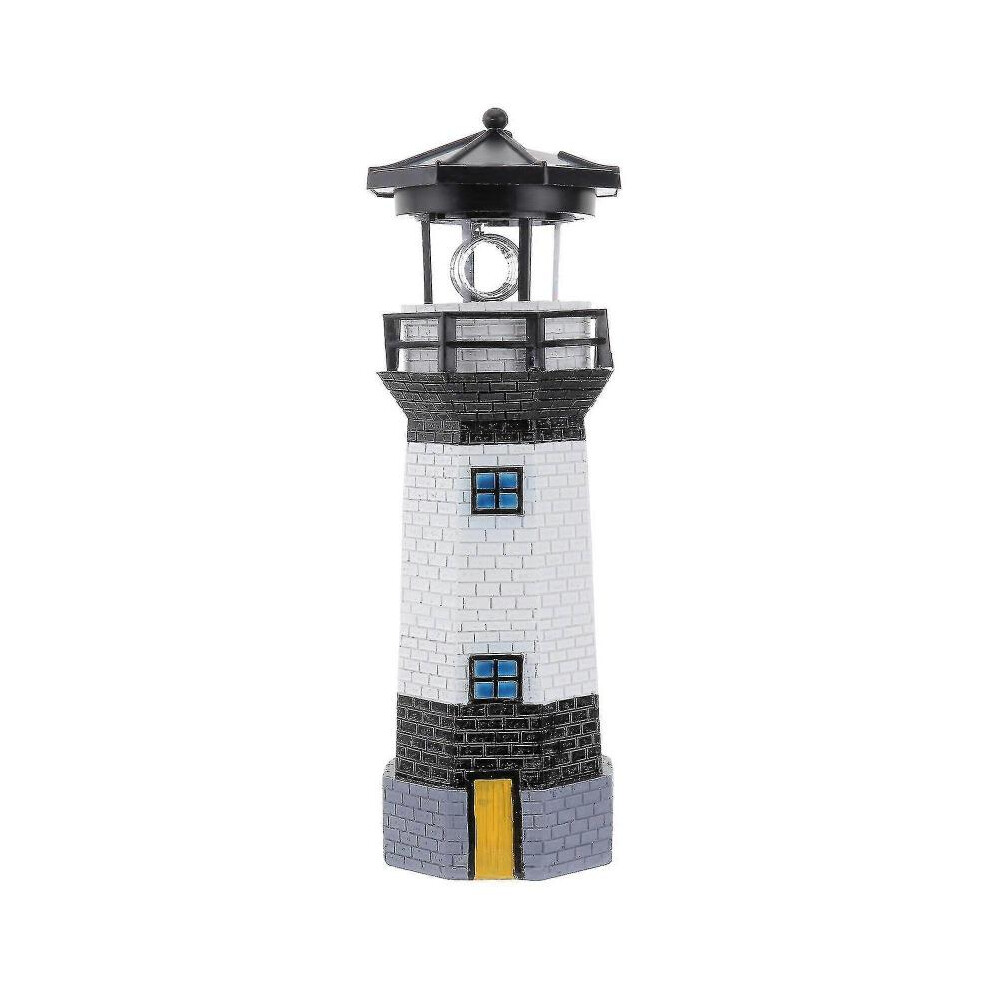 Chic Solar Lighthouse LED Lighthouse Adornment Interior Decoration Lighthouse