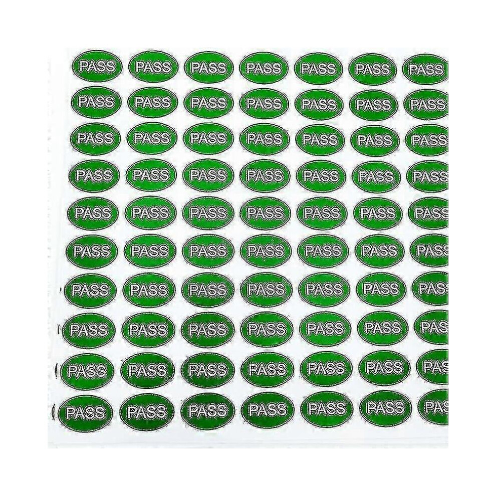 2000pcs Qc Passed Labels Warehouse Quality Stickers Self Adhesive Passed Stickers Check Tested Stick