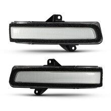 (heldere lens-dynamische) 2 STKS LED Normale Flash/Dynamische Richtingaanwijzer Achteruitkijkspiegel