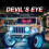 (Y6 rood wit) 2 stuks Auto LED Decoratief Licht Devil Eye USB Rode Strobe Plug-in Devil's Eye sfeer 2