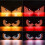 (Y6 rood wit) 2 stuks Auto LED Decoratief Licht Devil Eye USB Rode Strobe Plug-in Devil's Eye sfeer 7