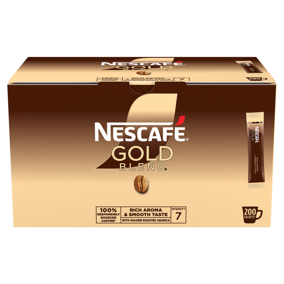 Nescafe Gold Blend Coffee Stick Packs 200s 1 CT0010 - Image 6