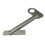 (1000KG) Quick Release Manhole Lifting Pin (Galvanised) 3