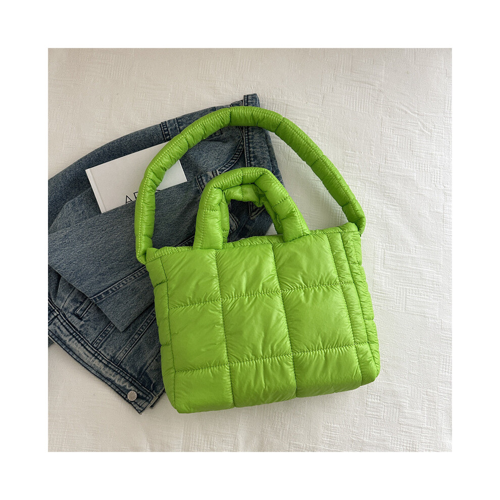 (Green)Élégant sac cabas shopping toile pour femme avec options de couleur uniques et design fonctionnel