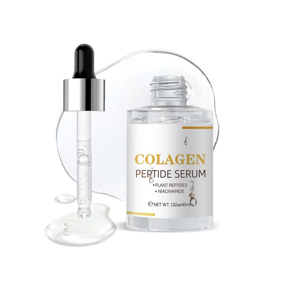 Collagens Pertide Serum Plant Peptides Antiaging Facial Serum Firming More Hydrating And Smoothing Serum 45ml