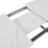Marble Effect Dining Table with Iron Metal Legs 8