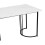 Rectangular Marble Effect Dining Table with Metal Frame 8