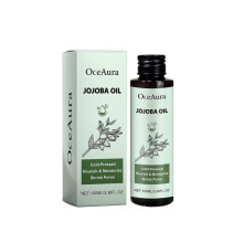 OceAura Hair Care Jojoba Oil smoothes and shines, strengthens scalp and hair, and smoothes and nourishes