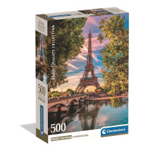 Eiffel Tower Puzzle 500 pieces. 49 x 36 cm. Age 10+. Paris on Seine