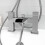 NES Home Nes Home Square Chrome 2 Ways Exposed Shower Mixer Riser Rail & Handset 5