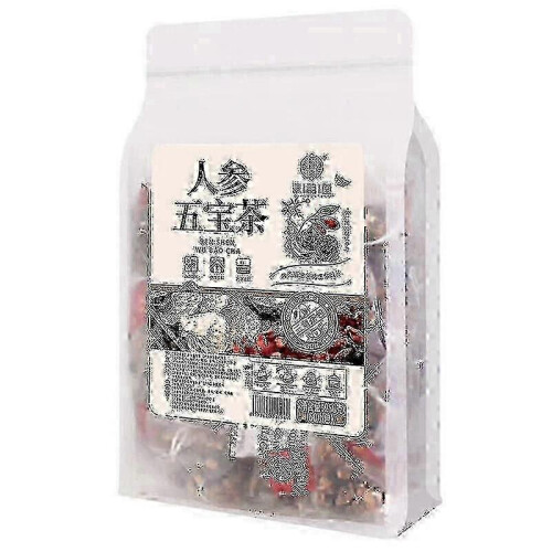 (1Bag 50Pcs)Ginseng Five Treasure Tea Herbal Tea 250g a 1