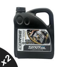 Syntol Motorcycle Motorbike Corse 4T 15W-50 Fully Synthetic Oil 2x4L