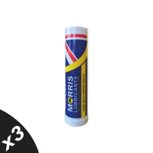 Morris K43 EP Multipurpose Lithium Grease 3x400g Anti-Friction & Plain Bearings