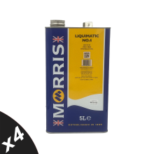 Morris Liquimatic 4 ISO 32 Hydraulic Oil Zinc Free Fluid DIN 51524 4x5L