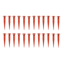 Pack of 24-11? Ground Stake Stick Strong Outdoor Camping Tent Or Garden Pegs? Orange