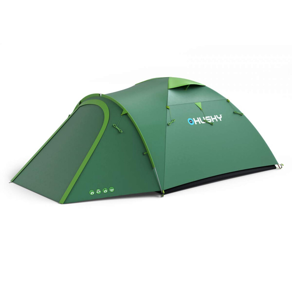 Husky, Tent OUTDOOR BIZON 4 PLUS, Green
