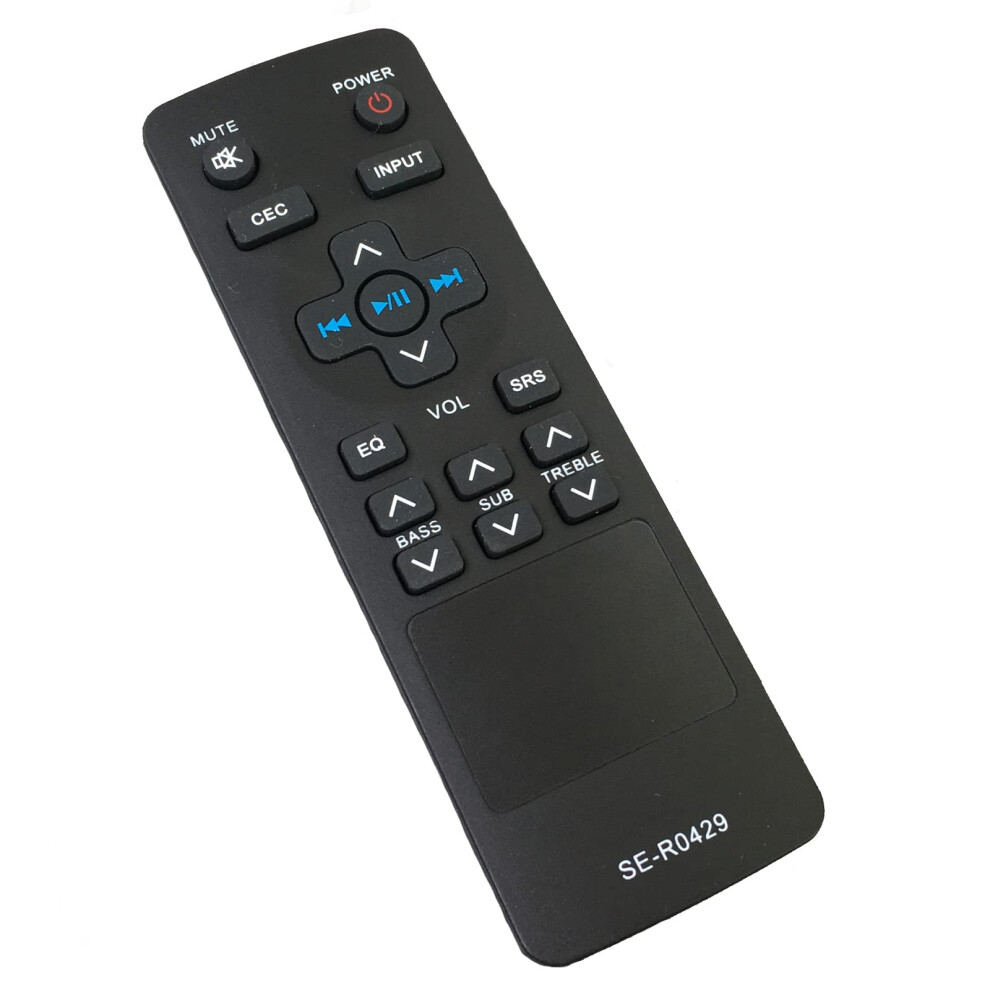 Photos - Remote control Replacement  SER0429 SE-R0429 Compatible for Toshiba Soundbar SBX4250KN SBX4250 SBX5065KU SER0429 Sound bar Sp