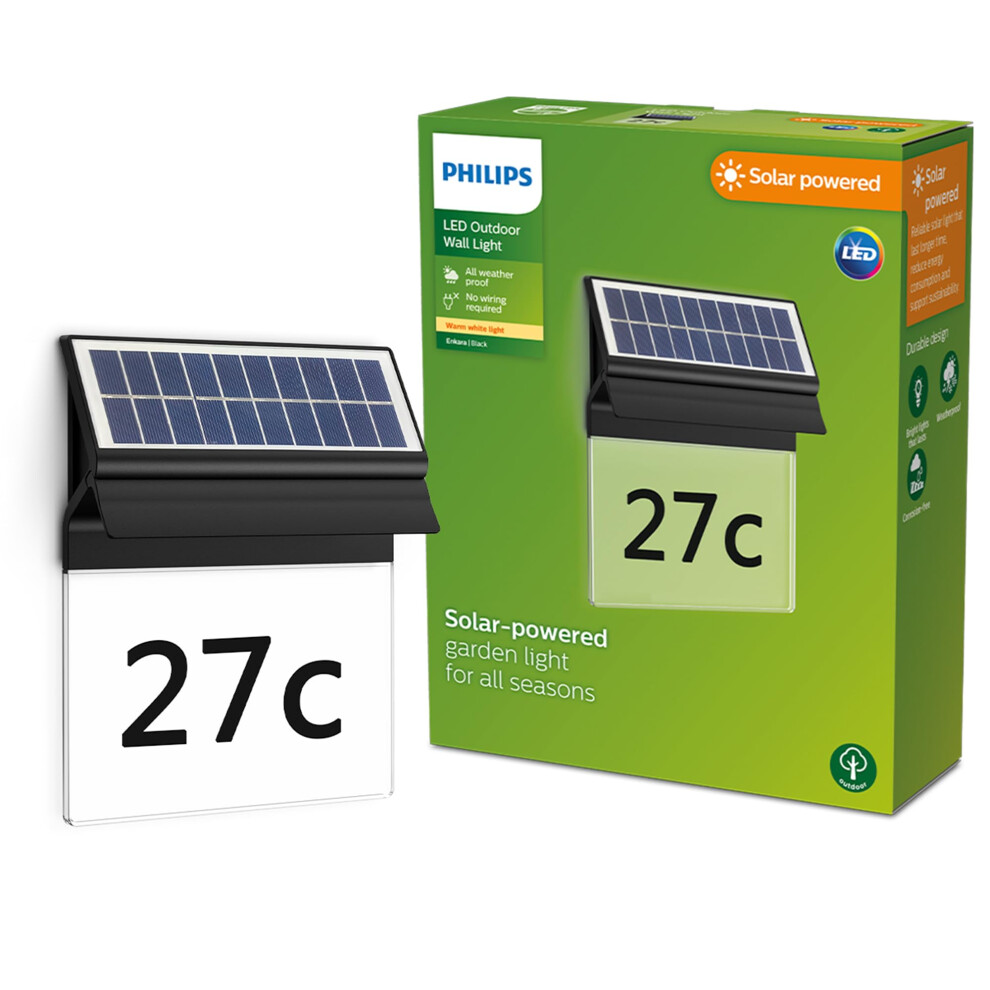 Philips Ing Outdoor Wall Light/Black