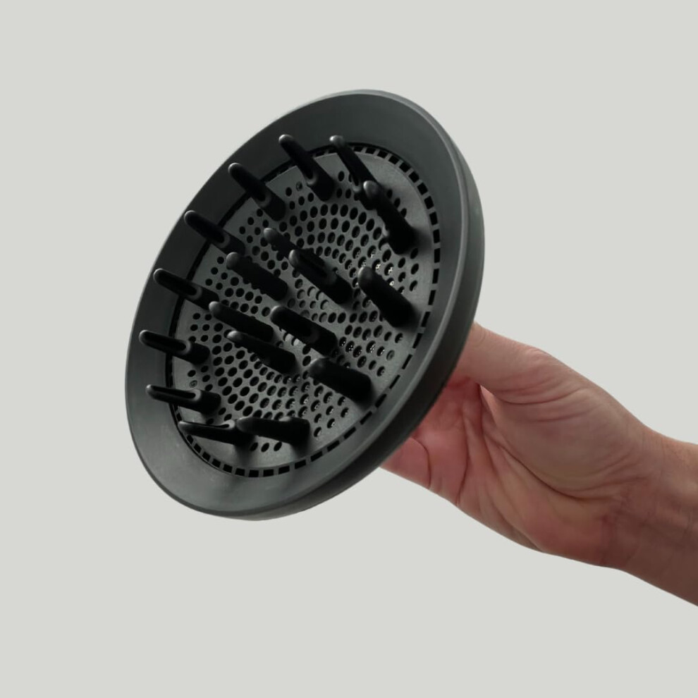 Heist Magnetic Hair Dryer Diffuser Attachment For 3.0 ? Enhances Curls, Reduces Frizz, Even Heat Distribution