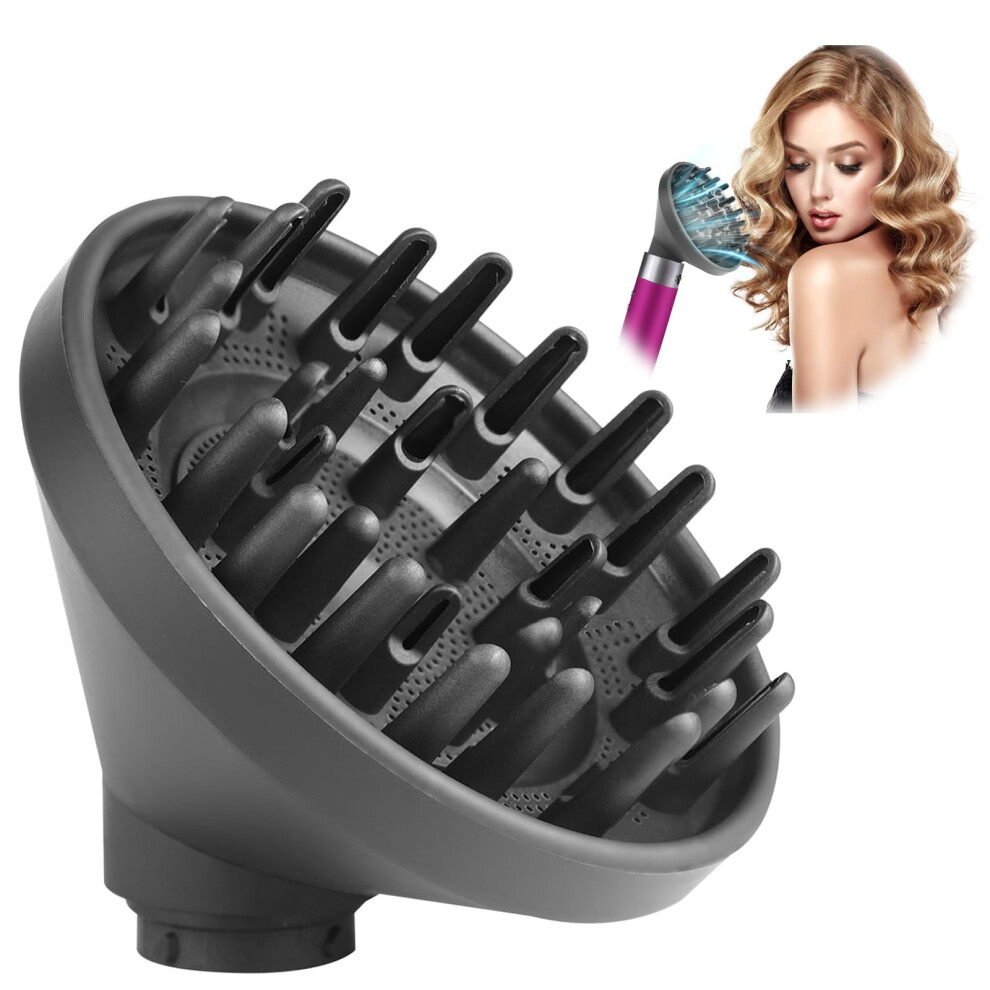 Chuancheng Diffuser Nozzle Attachment For Dyson Airwrap Styler Attachments, Converting For Air Wrap Curling Styler To A Hair Dryer