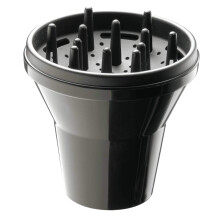 Comair Luftdusche Luxus 15 cm schwarz normal groß