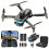 OBEST Mini Drone with 4K Camera, RC Foldable WiFi Drone, 2 Batteries, 360? Obstacle Avoidance, Automatic Return, Headless Mode, RC Quadcopter, 1