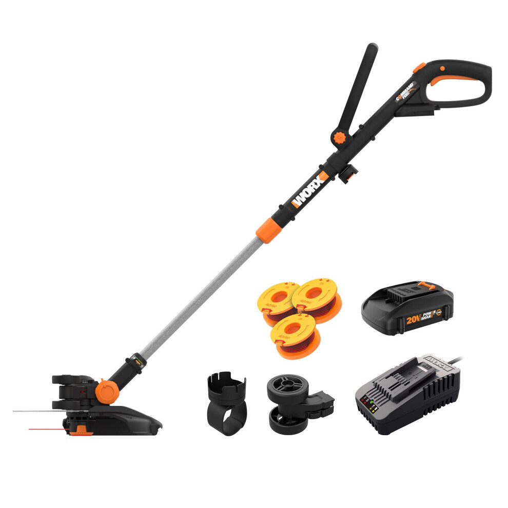 New Worx Gt Revolution 20V 12" String Trimmer Grass Trimmer/Edger/Mini-Mower, Wg170.2