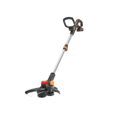 WORX Nitro WG173E.9 Cordless Grass Trimmer 20 V - Powerful Brushless Motor - 33 cm Cutting Circle - Comfortable Use Thanks to the Rubber Handle -