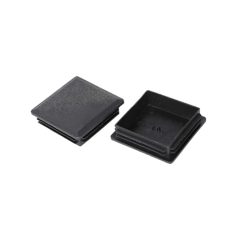 80mm X 80mm Square Plastic Caps Pipe Tube Inserts End Plug 2 Pieces
