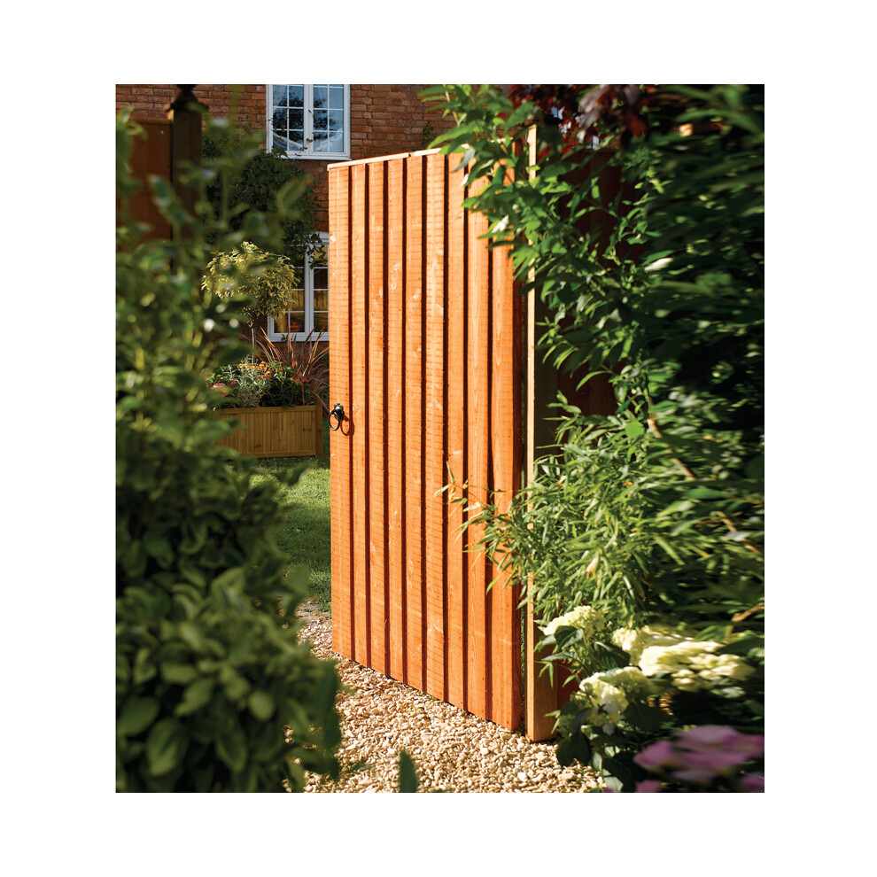 Vertical Board Gate 6x3 Dip Treated - L91.5 x W91.5 x H183 cm