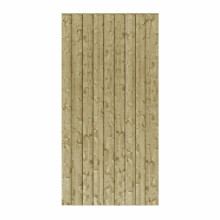 Vertical Board Gate 6x3 Pressure Treated - L91.5 x W91.5 x H183 cm