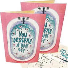 (1pcs)Fête des mères sans fin Maman, Mummy, Mamma ! - Carte de vœux Joker (paillettes + son), La carte de fête des mères ultimement farceuse