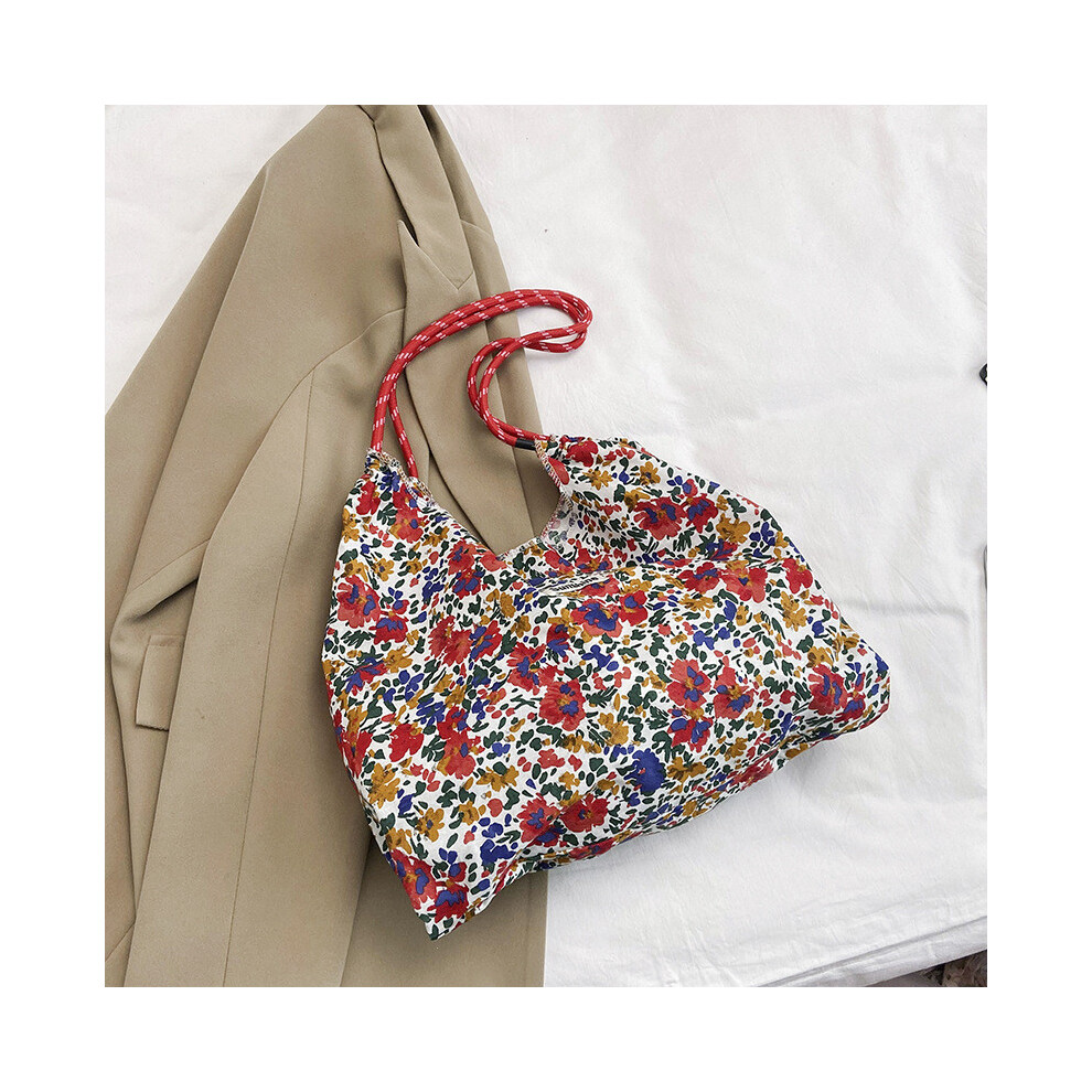 (Style One)Sac shopping en toile élégant et durable pour étudiants adapté aux excursions d'une journée en été